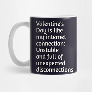 Funny valentines day joke Mug